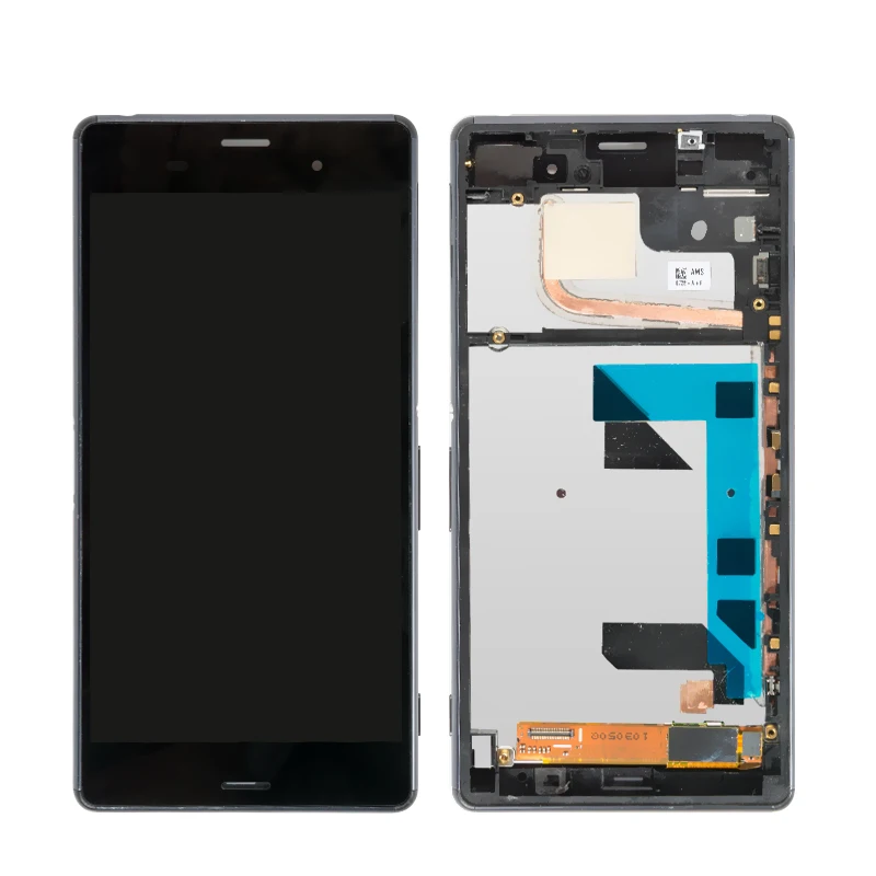 ЖК-дисплей для Sony Xperia Z3 сенсорный экран с рамкой D6603 D6633 D6653 L55T сменные детали