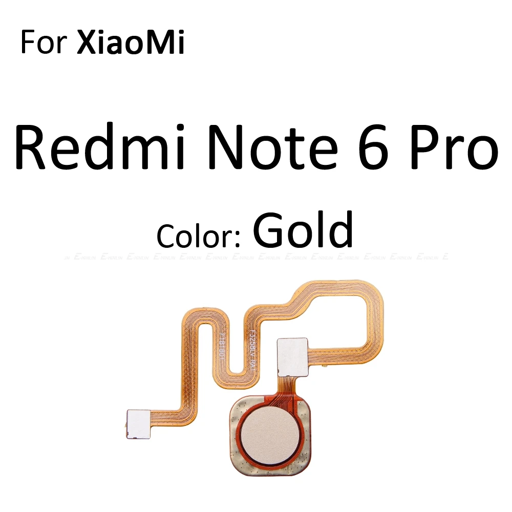 Для Xiaomi Redmi Note 6 Pro Кнопка возврата домой клавиша сенсорного распознавания
