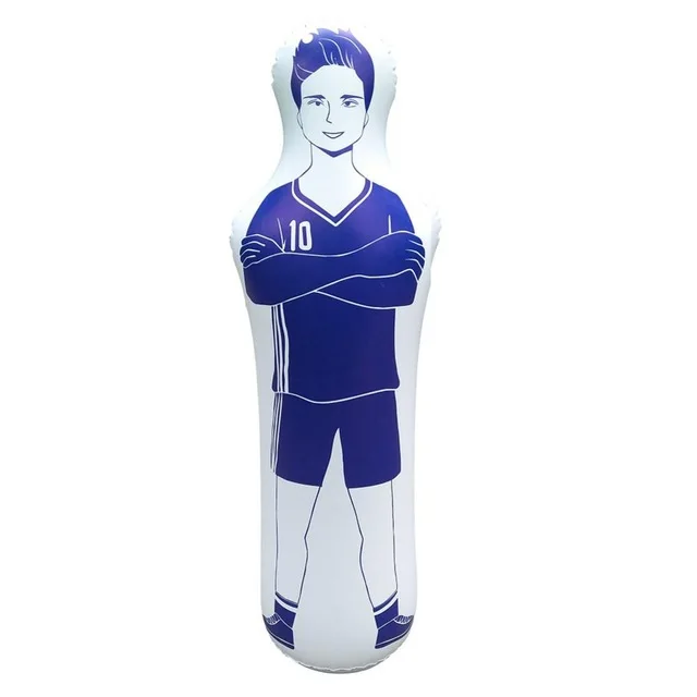 1.6m Inflatable Football Training Goal Keeper Column Stand Tumbler Soccer Train Dummy for Kid Adult inflatable football training dummy Soccer Dummy Goal Keeper Tumbler Air Mannequin Defender Wall