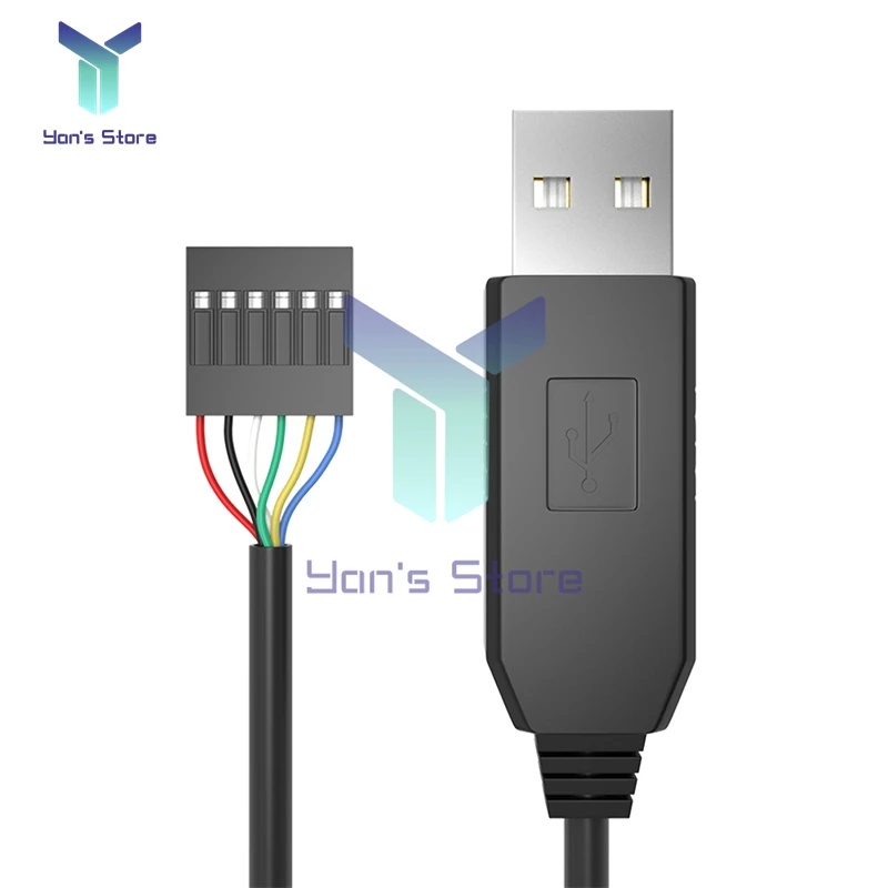 6Pin FTDI FT232RL FT232 Линейный модуль загрузки для Arduino USB к TTL UART последовательный провод