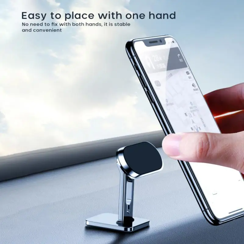 universal magnetic car phone holder stand gps magnet for iphone 11 12 pro max mini samsung xiaomi redmi car accessories bracket free global shipping