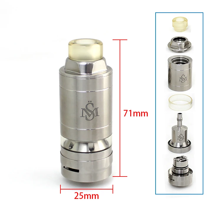 SXK Hussar project X MTL RTA 22 мм электронная сигарета атомайзер 316 испаритель из нержавеющей