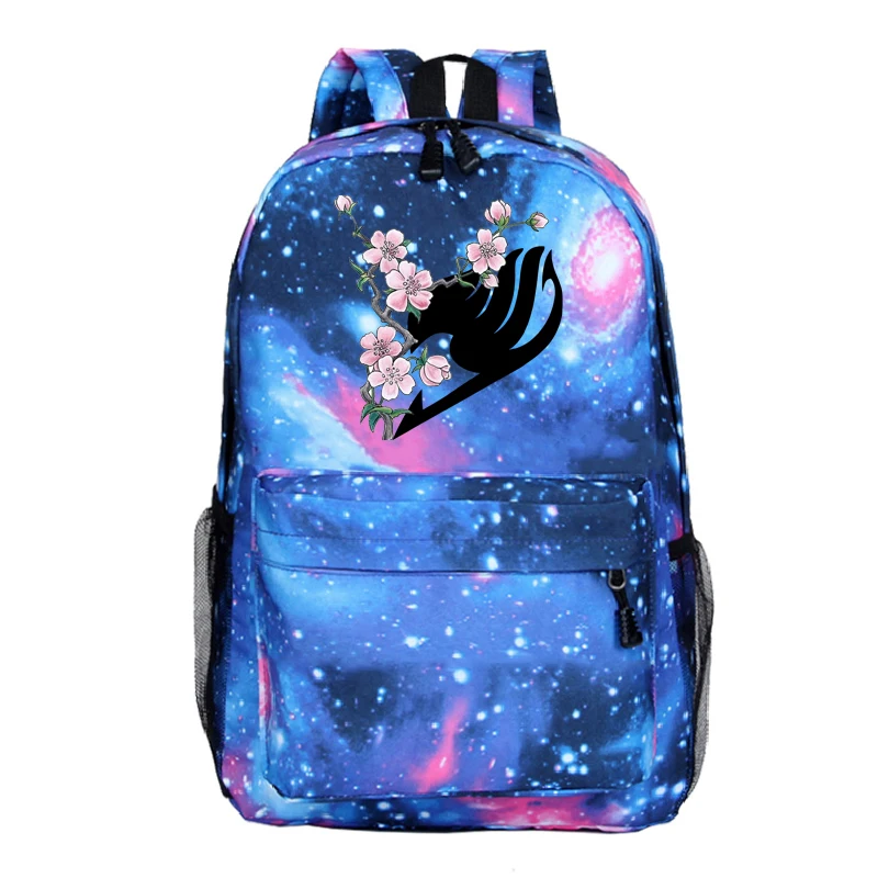 

FAIRY TAIL Anime Women's Canvas Backpack School Bag for Girls Boys Rucksack New Design Backpacks School Bags Travel Bag for Kids