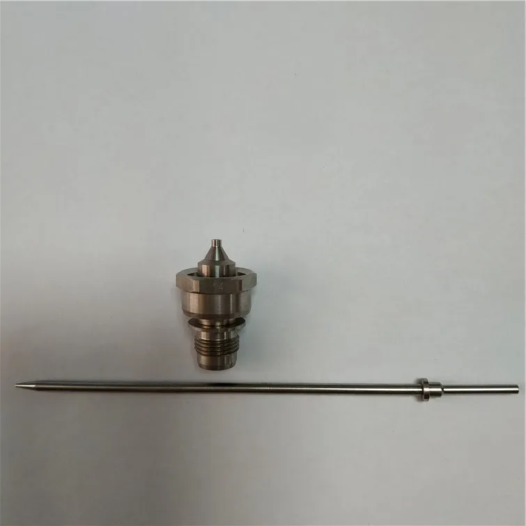 W400 1.2 nozzle set W400 LV2 aircap W-400 сопло иглы пистолет-распылитель набор W 400 части компонентный аксессуар сопло жидкости - Цвет: W400 1.2 nozzle set