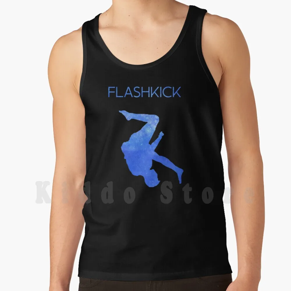 

Flashkick Tricking tank tops vest sleeveless Flashkick Tricking Tricks Trick Sport Gymnastics Flips Flip Twist Kick Back