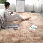 Плюшевый коврик с принтом