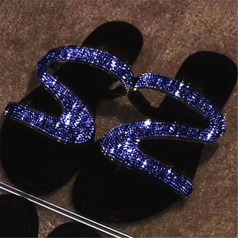 

Women Sandals Platform Woman Rome New 2021 Fashion Female Shoes Summer Rhinestone Sandals Shoes Women Flip Flop Chaussures Femme