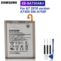 samsung original replacement battery eb ba750abu for galaxy a7 2018 version a730x a750 sm a730x sm a750f a10 sm a105f 3300mah