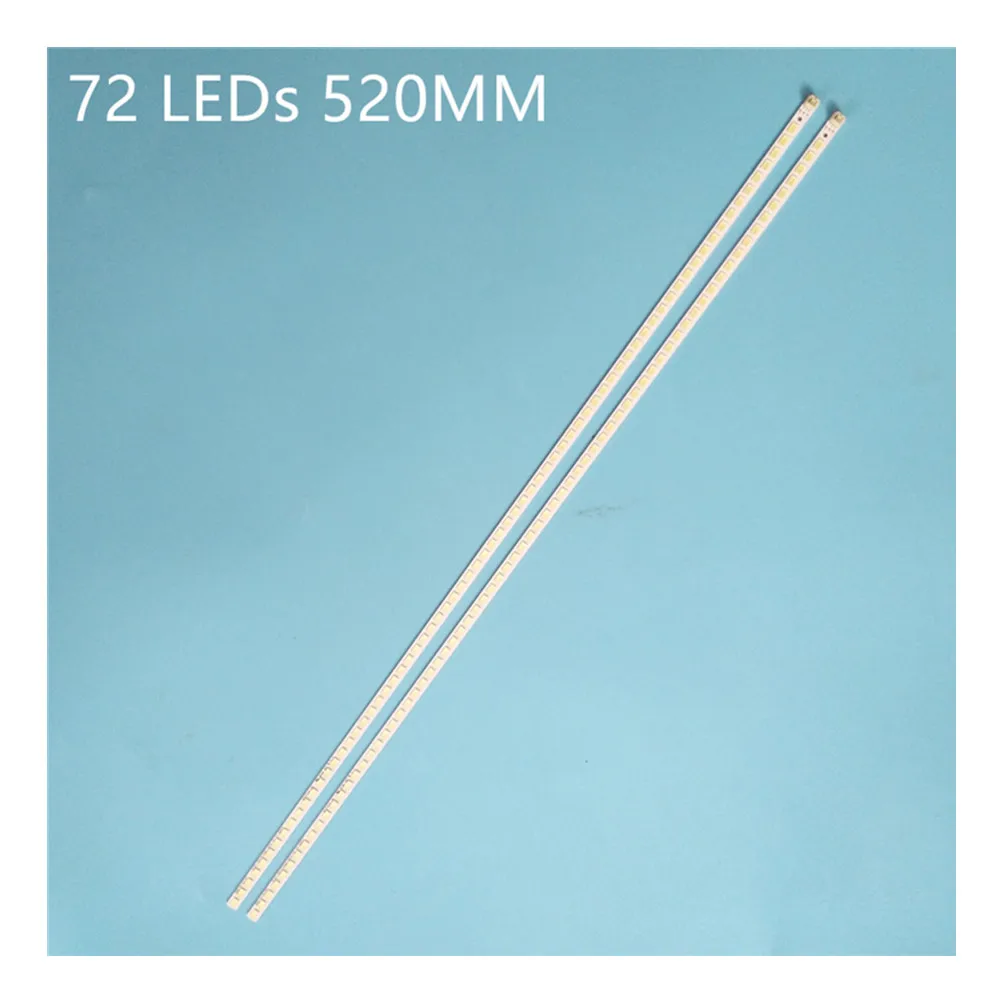 

2 PCS/lot 72LED LED backlight strip for Toshiba 46SL412U 46-DOWN LJ64-03035A SLED 2011SGS46 5630 72 LTA460HJ15 46FT5453