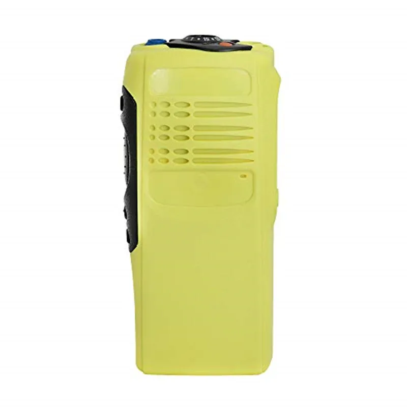 PMLN4216 Walkie Talkie Replacement Front Housing Case Kit For GP328 GP340 MTX900 PRO5150 PRO5350 PTX700 HT750 Radios Yellow