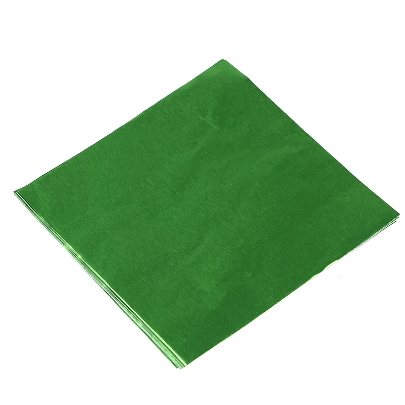 Горячая милый 100 шт сладости Конфета посылка фольга бумажная Фольга для шоколада