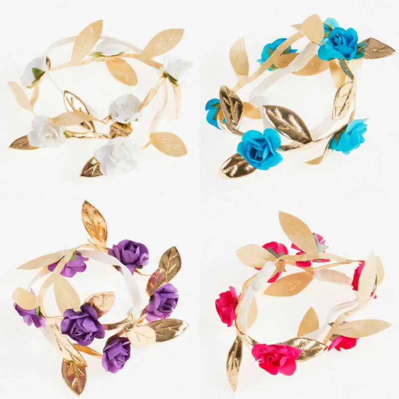 Ободок для волос с цветочным орнаментом новорожденных девочек | Дом и сад