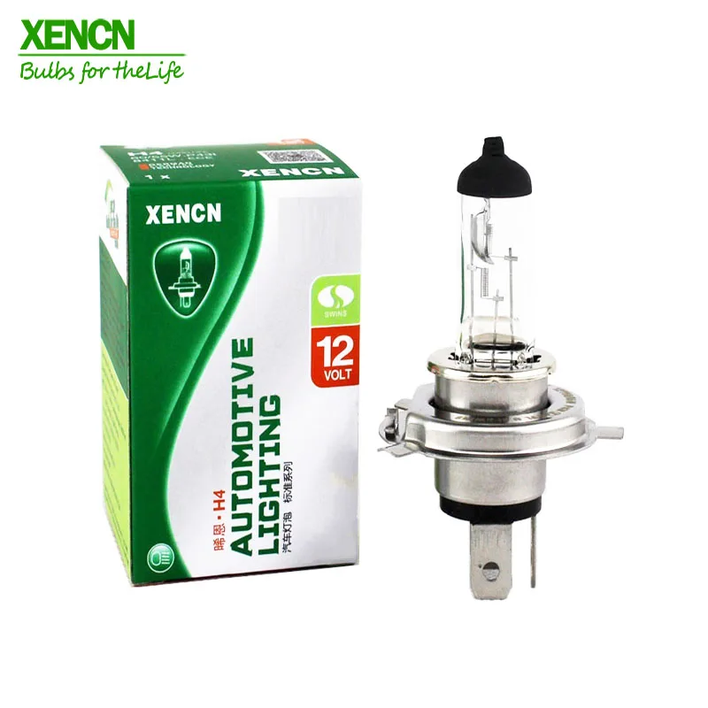 XENCN H4 P43t 12V 60/55W 3200K чистая серия Оригинальные более яркие Автомобильные фары OEM Качество Галогенные лампы автомобильные лампы 2 шт
