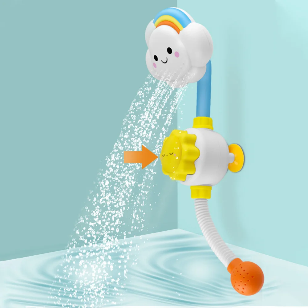

Детская игрушка для ванны, детские водные игрушки, душ для ванны, купание на присоске, игры для распыления для детей