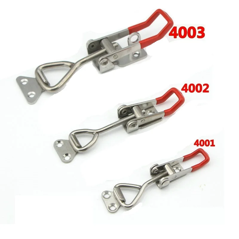 2 шт./лот нержавеющая сталь 304 Регулируемая пряжка для коробки горизонтальный