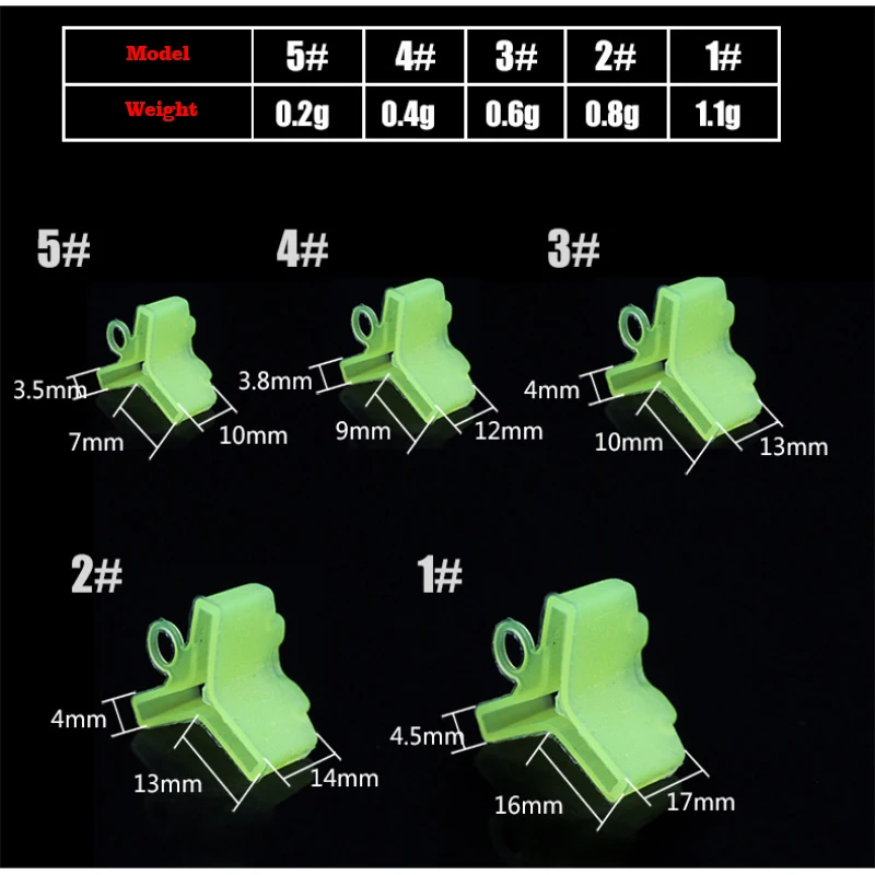 Трехкрючковый чехол для защиты от подвешивания слишком плотной рыболовной оснастки, инструмент для рыбной ловли в 6 размерах, 50 штук, безопасный и прочный.