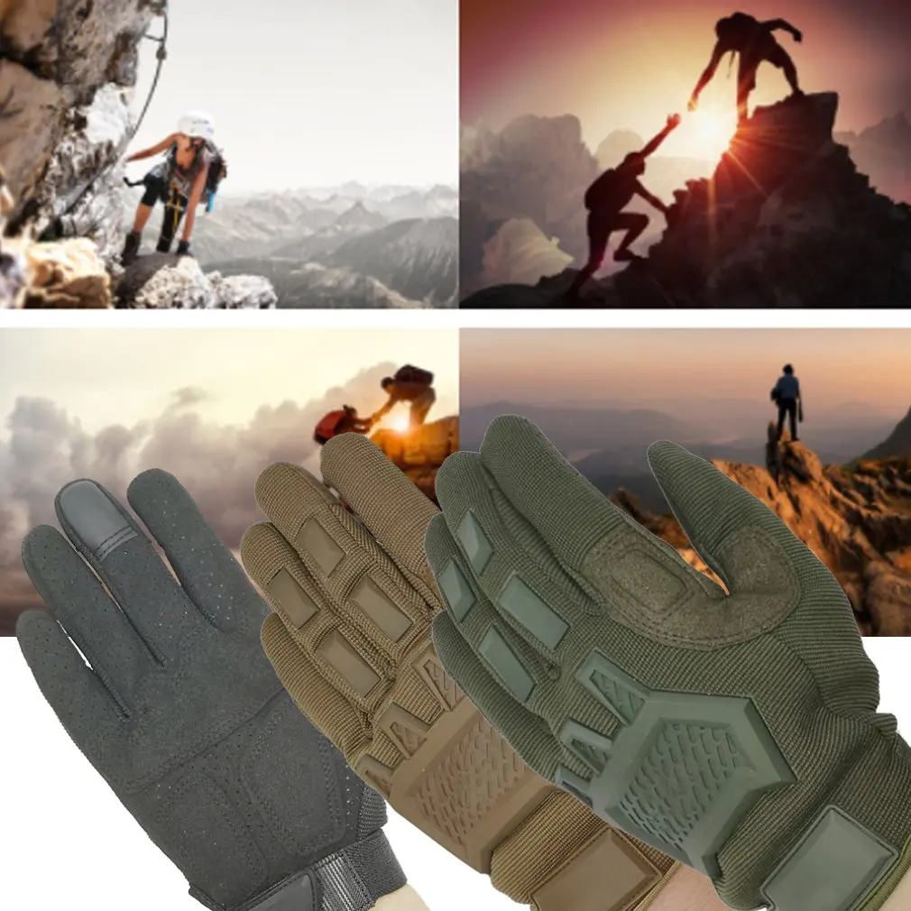 

Touch Screen Tactical gloves Airsoft Paintball Military gloves Men Army Forces Antiskid Hiking Bicycle Full Finger Gym Gloves