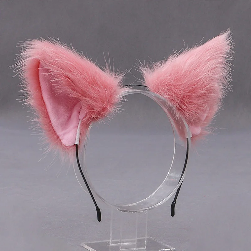 

Kawaii Cosplay Cat Fox Ears Hair Clip For Women Girls Animal Ears Hairpin Hair Clips Hair Bands Hair