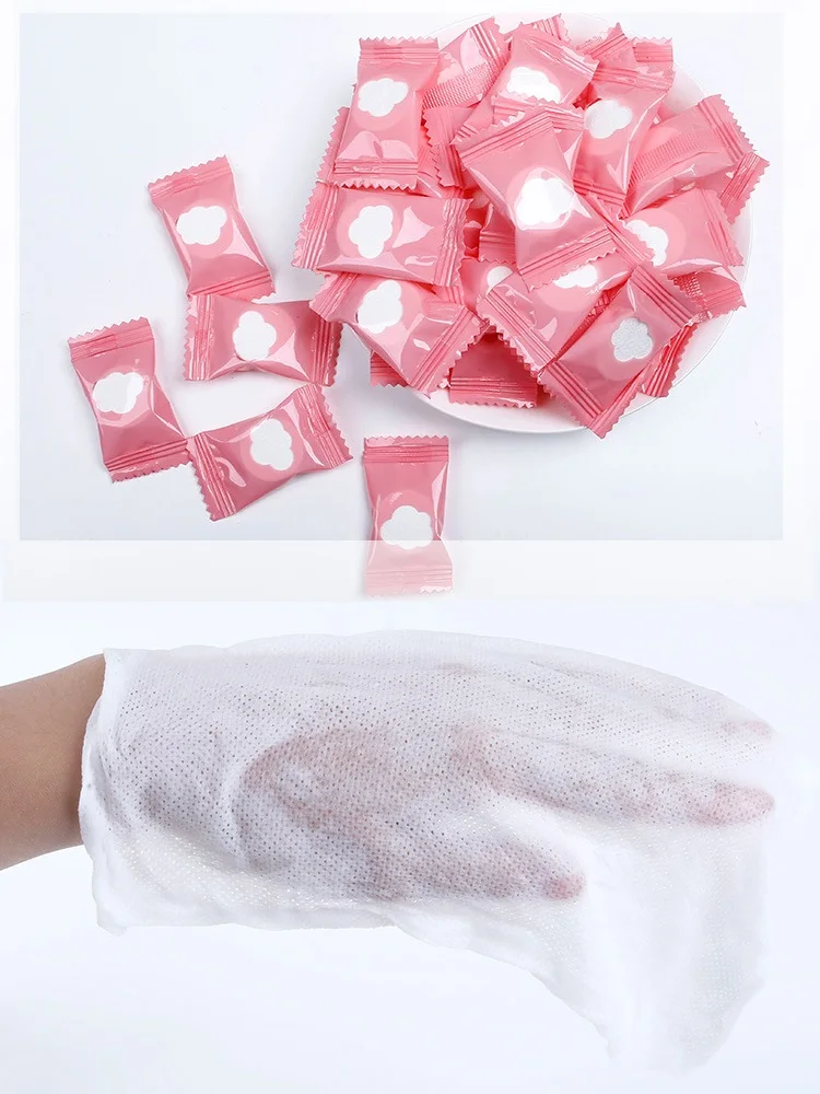 Новый 30 шт. влажные салфетки мини лицевые ткани Портативный сжатое хлопковое