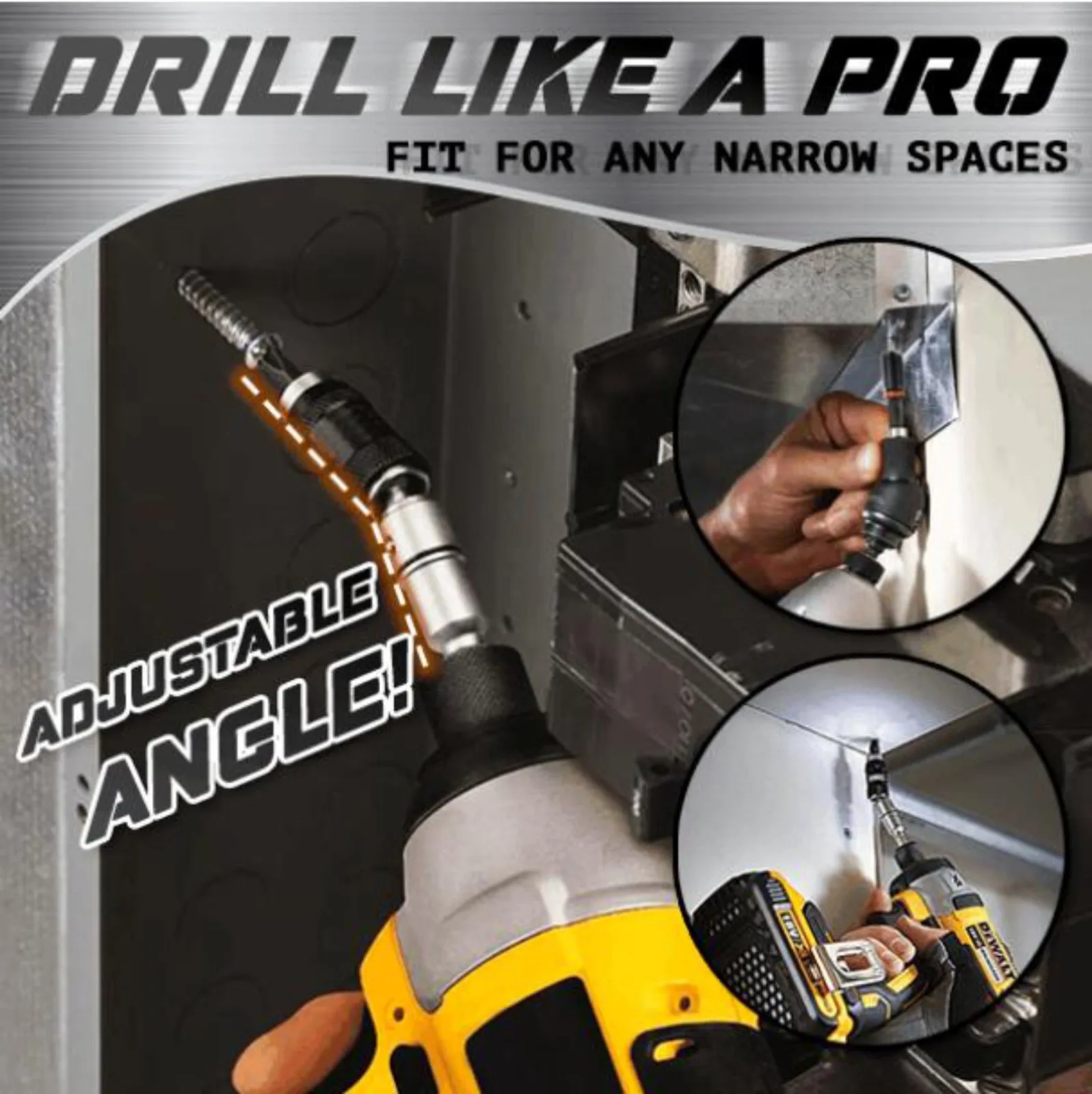 Магнитное сверло Поворотная шаровая Головка электрическая дрель