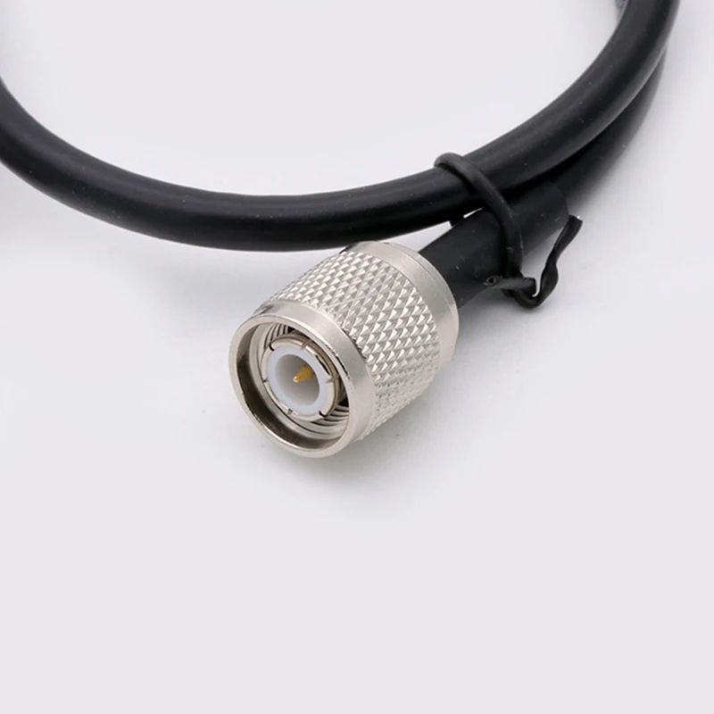 

100PCS BNC Coaxial RF Connector BNC Male to RP TNC Male Adaptor with RG58 Cable 30CM 12" For Interphone/CCTV/Q9 Video