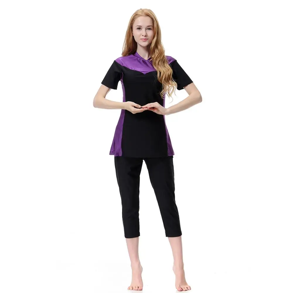 Ислам ic купальник Буркини для женщин и девочек Мусульманский полное покрытие