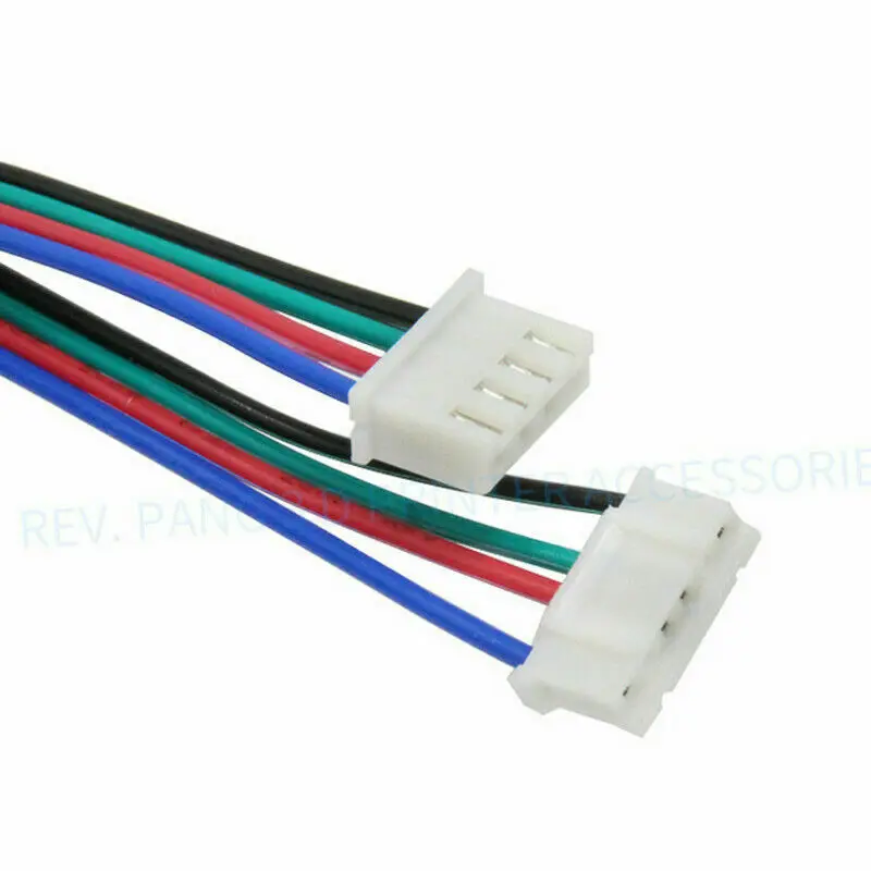 

Wholesale 5pcs/Set 3D Printer Line HX2.54 4pin-6pin White Terminal Cables For Stepper Motors 500 800 1000 1500mm 4-6 Pin Cable