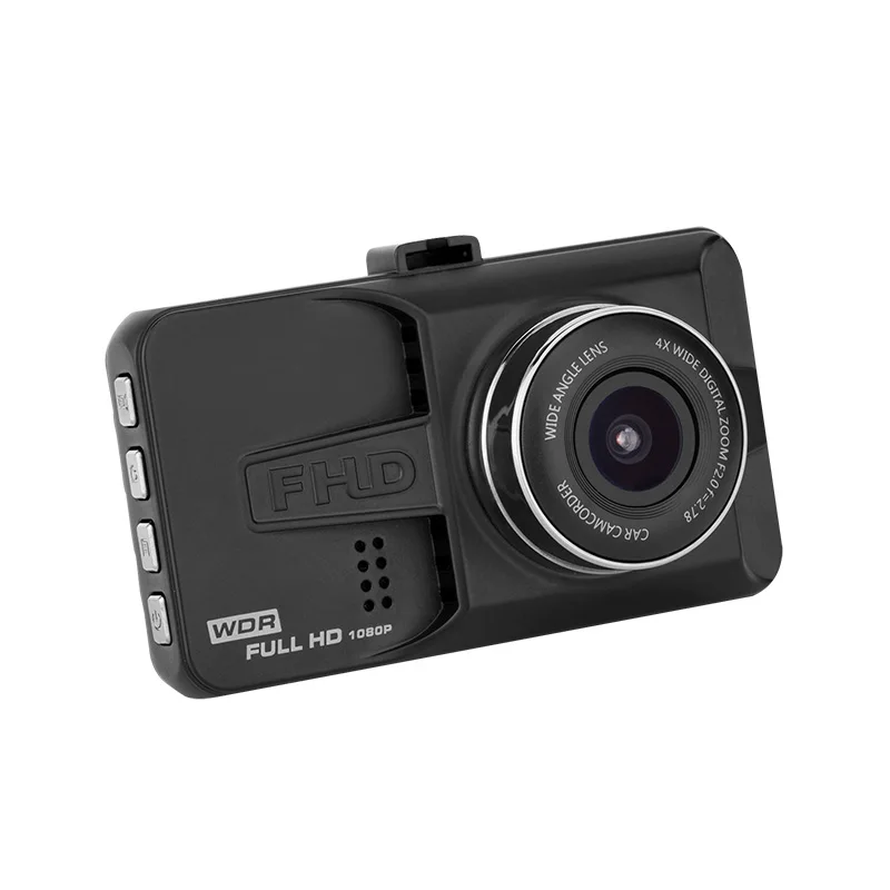 Черный Dash Cam Автомобильный видеорегистратор 3 дюйма HD 1080P Автомобильная камера рекордер автоматическая камера dvr EDR Dashcam с датчиком движения ночного видения G - Название цвета: Черный