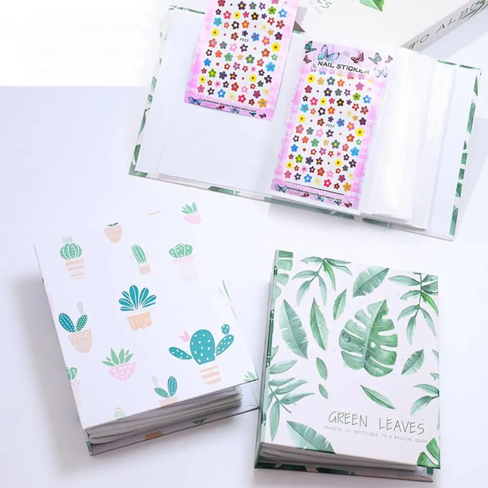 

Прозрачная наклейка для ногтей с рисунком, 100 Ячеек