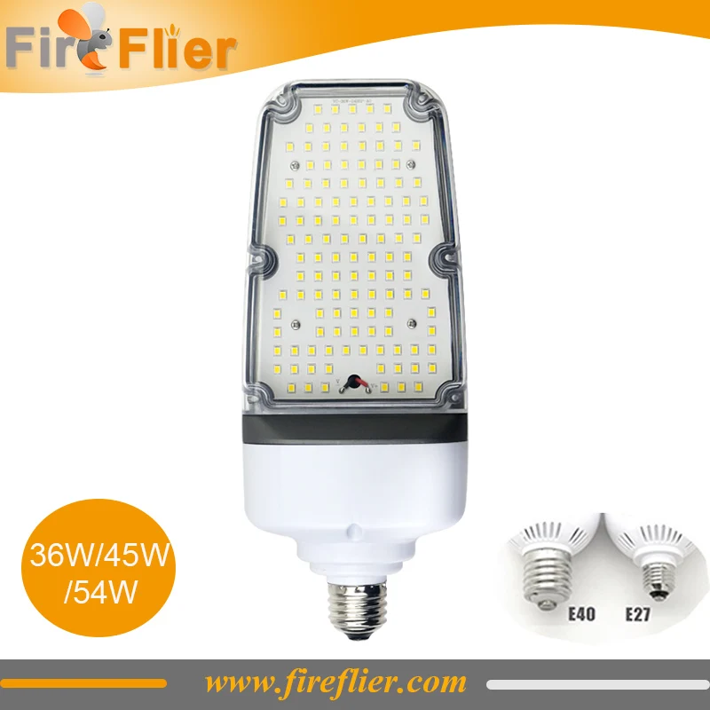 

6pcs LED Street Lights Bulb 30W 40W 50W 60W Road Highway Garden Park Street Light E26 E27 E39 E40 100-277V Lamp Outdoor Lighting