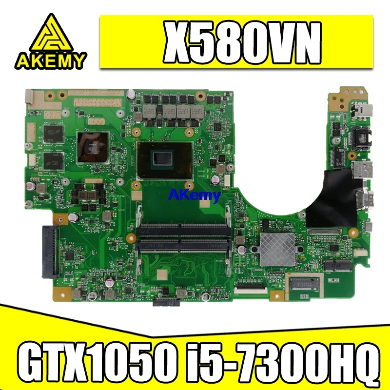 

X580VD X580VN материнская плата GTX1050 видеокарта i5-7300HQ процессор для For Asus Flying fortress X580 X580V X580VD X580VN материнская плата для ноутбука