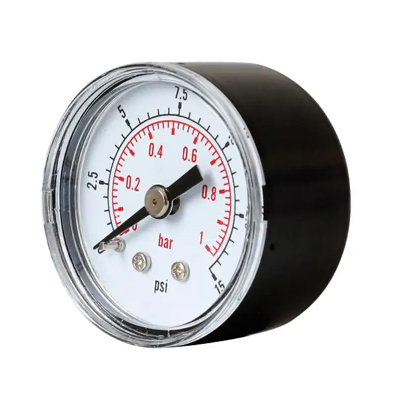 0-15psi 0-30psi 1/8BSPT манометр воздушного компрессора масляный водный гидравлический точность Давление датчик