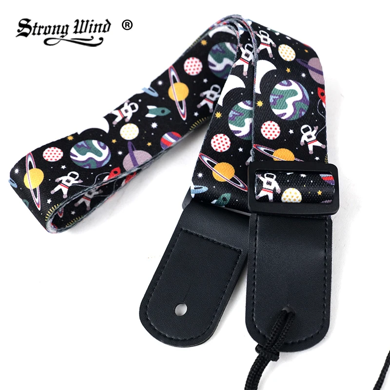 62 124 см длина ремешок для укулеле регулируемый ремень с наконечниками из