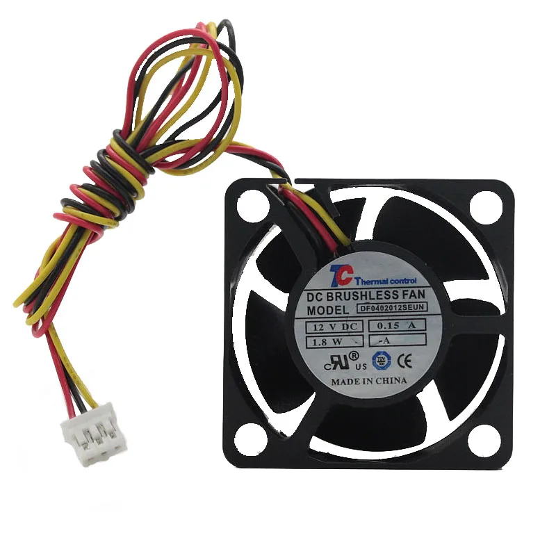 

TC 4020 mute cooling fan 12V 0.15A 4CM DF0402012SEUN 40x40x20mm cooler