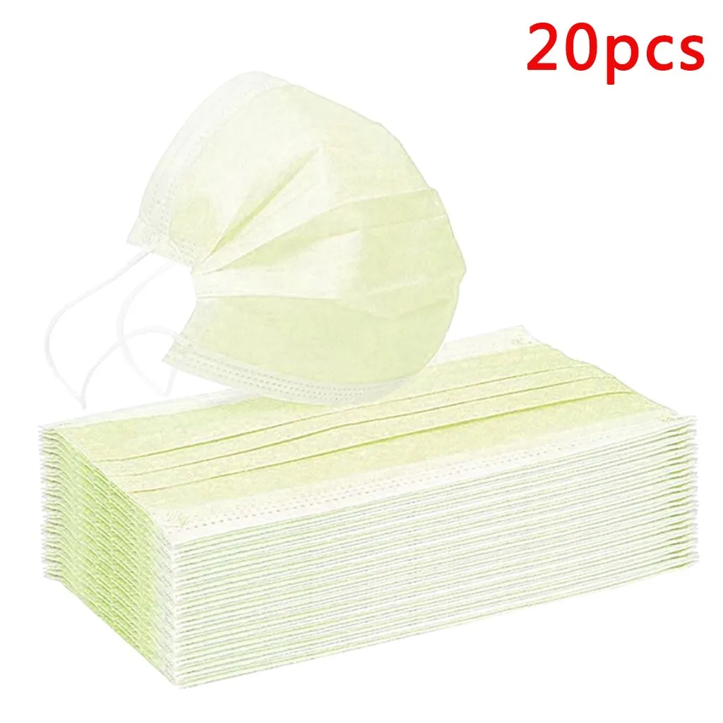 

10/40/90PC Facemask Dustproof PM2.5 Protective Mascarillas Outdoor Mouth Cover Face Mask Breathable Mscara Masque De Protection