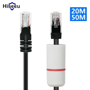 Промокод: NEZABIVAYMASKU Скидка 150 рублей при заказе от 2 000 рублей Кабель RJ45 Ethernet 50 м 20 м для ip-камеры видеонаблюдения, кабель LAN, 65 футов, 16 футов, аксессуары для системы видеонаблюдения, шнур LAN