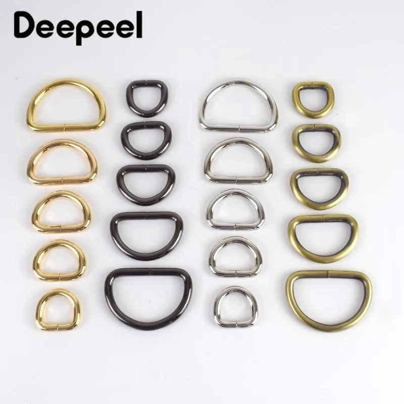 5 шт. 13 50 мм Металлические Уплотнительные ди кольцевые пряжки застежка веб ремень