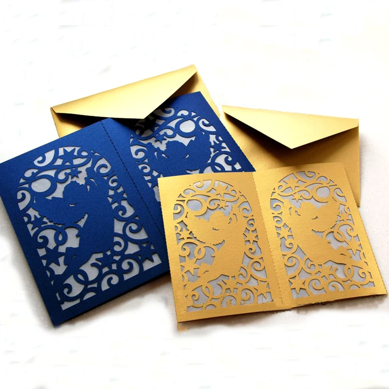 DIY штампы металлические высечки рамки религия ангел ребенок фон ремесло для