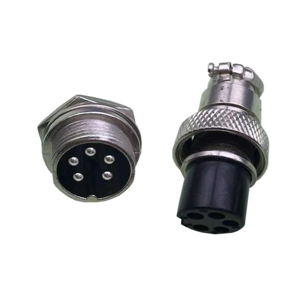 Винтовой авиационный разъем Кабельный соединитель 1 комплект 20 мм GX20-(2/3/4/5/6/7/8pin)