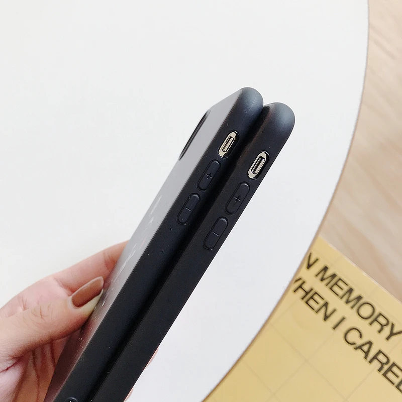 Черный чехол из ТПУ для Apple iPhone X XR XSMax 11 чехол Модный мультяшный астронавт для Apple iPhone 6 6S 7 8 Plus чехол для телефона бампер
