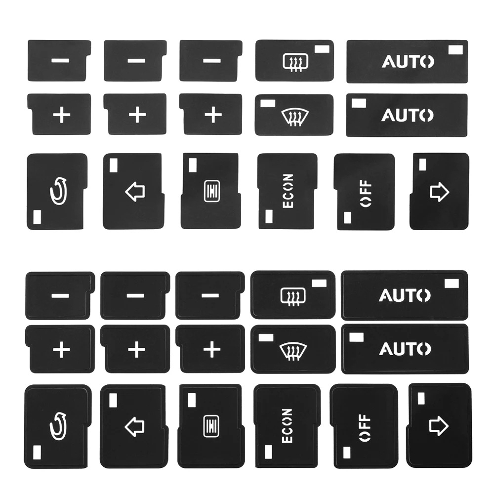 1x Автомобильный Кондиционер AC Кнопка климат контроля ремонт наклейки для Audi A4 B6 B7