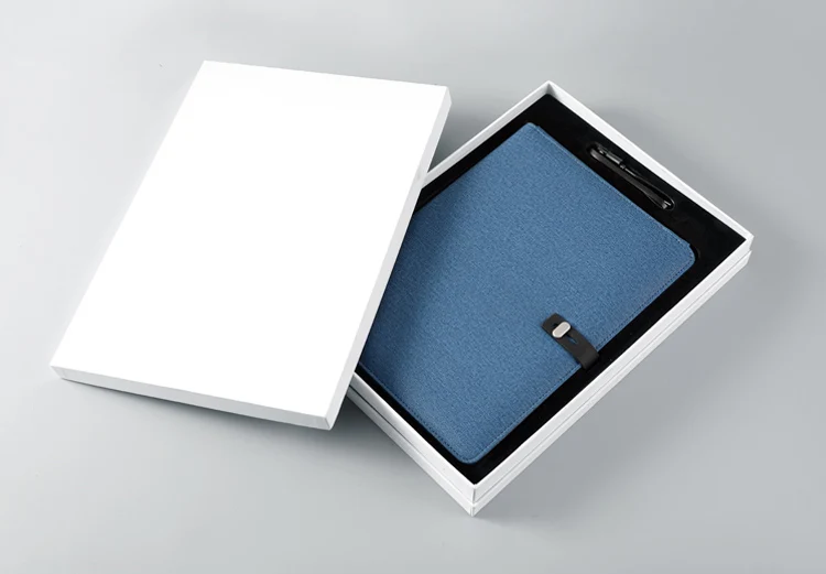 Бизнес Путешествия B5 сумка менеджера портативный padfolio ноутбук с power bank зарядное устройство провода и беспроводной зарядки iPad замок