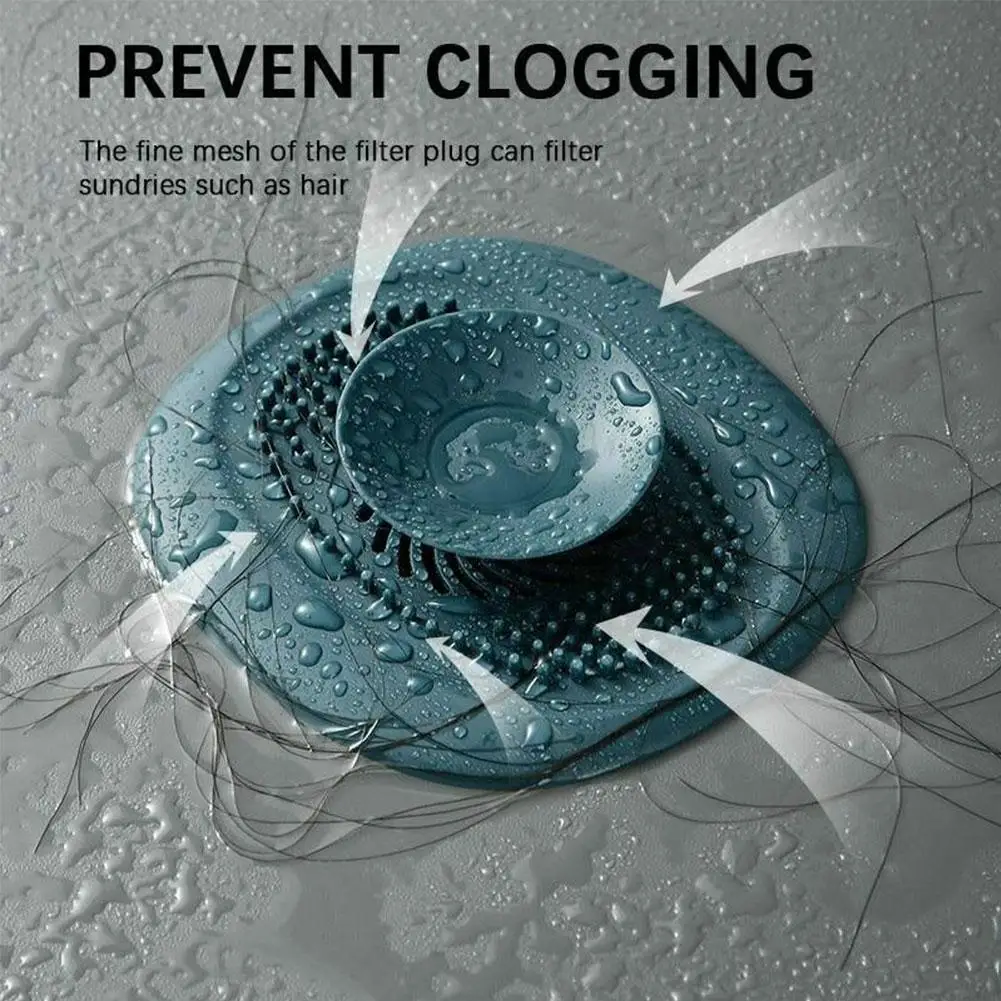 

Household Kitchen Sink Filter Shower Drain Hair Catcher Stopper Bathroom Floor Drain Cover Universal Anti-clogging Sink Strainer