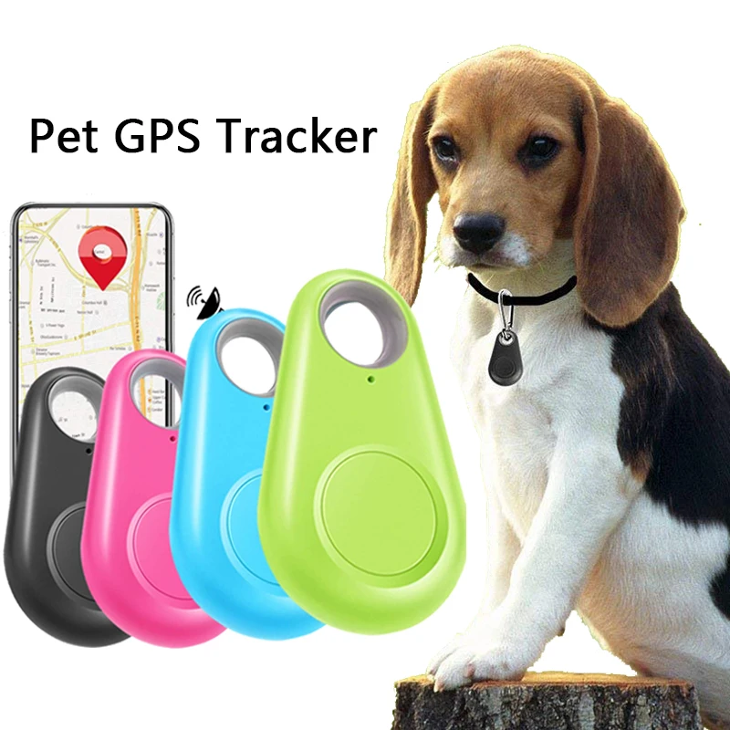Умный GPS трекер поисковый локатор беспроводной, защита от потери Bluetooth Tracer для питомца собаки кошки ключи бумажник дети Портативный будильник трекеры