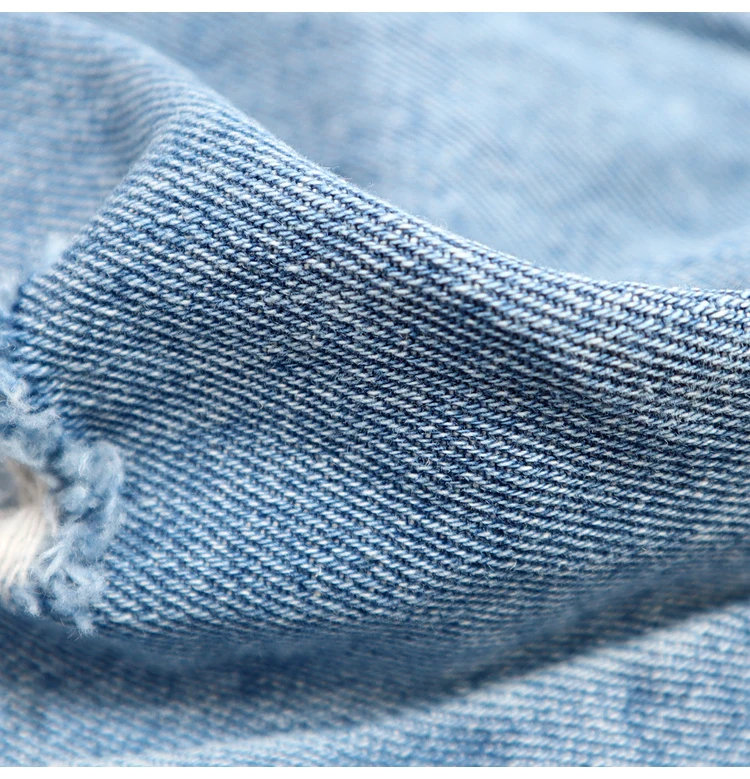 

Beaded Straight Jeans for Women 2021 Spring/Autumn New Fashion Holes Casual Pants Skinny Pants Streetwear Temperament Trousers