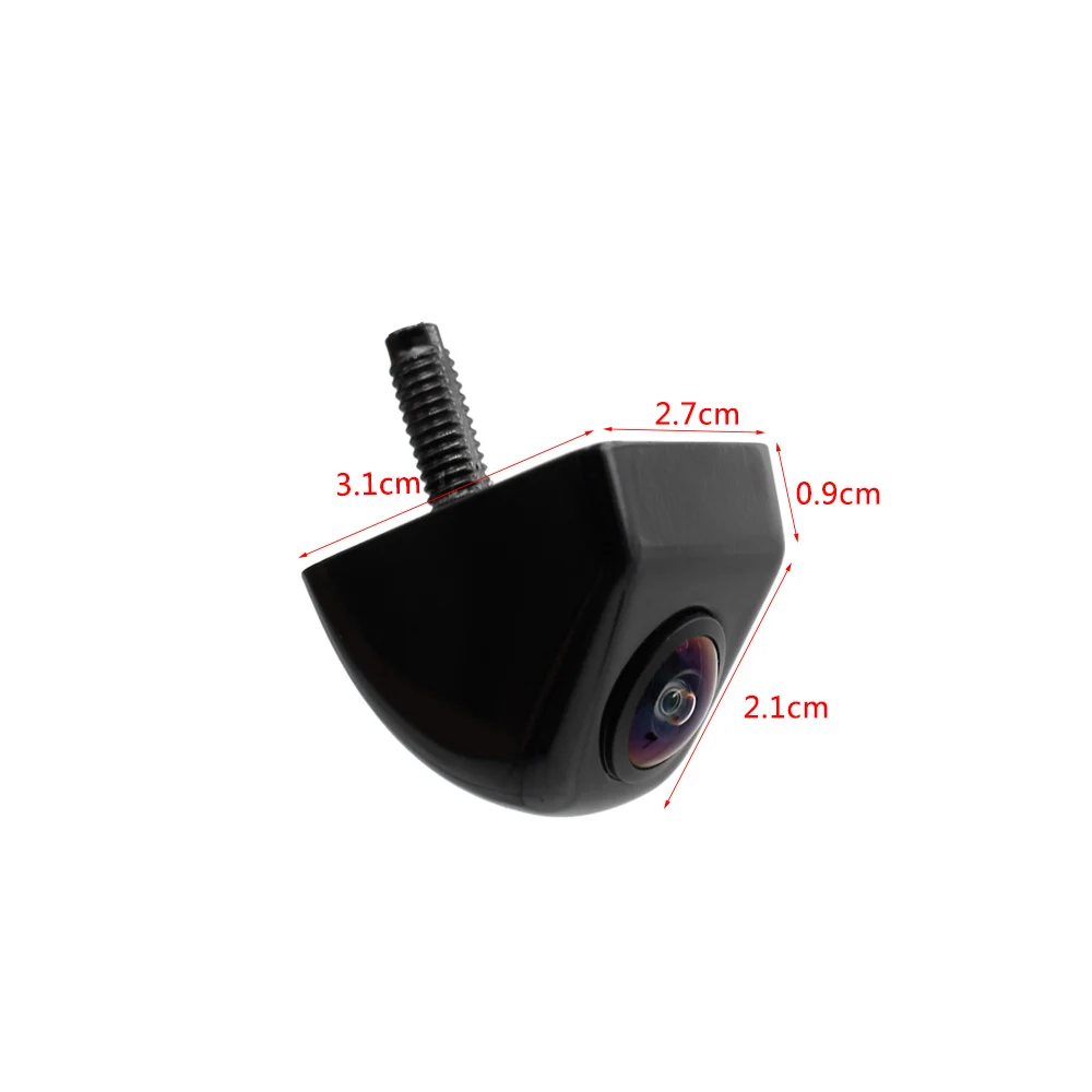 SMARTOUR 180 Degree Fisheye Lens Car Camera Rear / Front View Wide Angle Black Metal Reversing Backup Night Vision CCD |