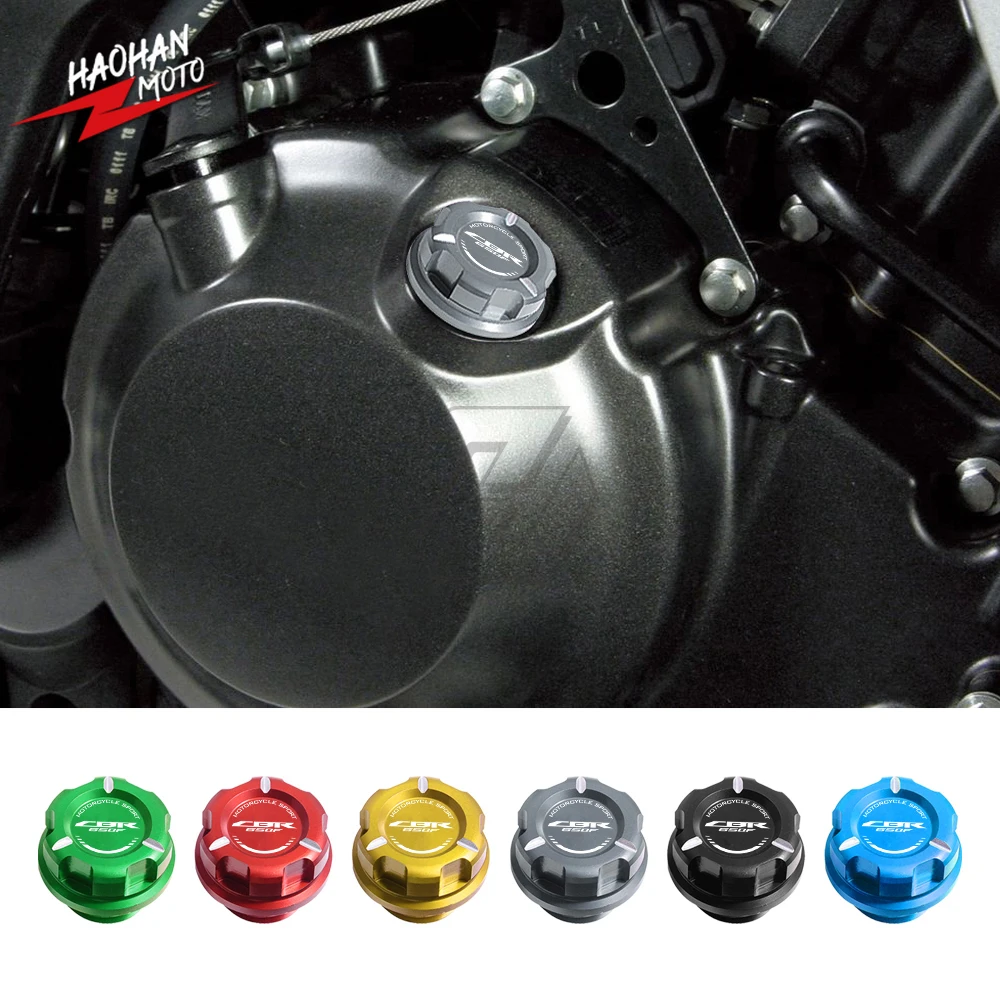

For Honda CBR650F After 2014 Motorcycle Engine Oil Cap Bolt Screw Filler Cover