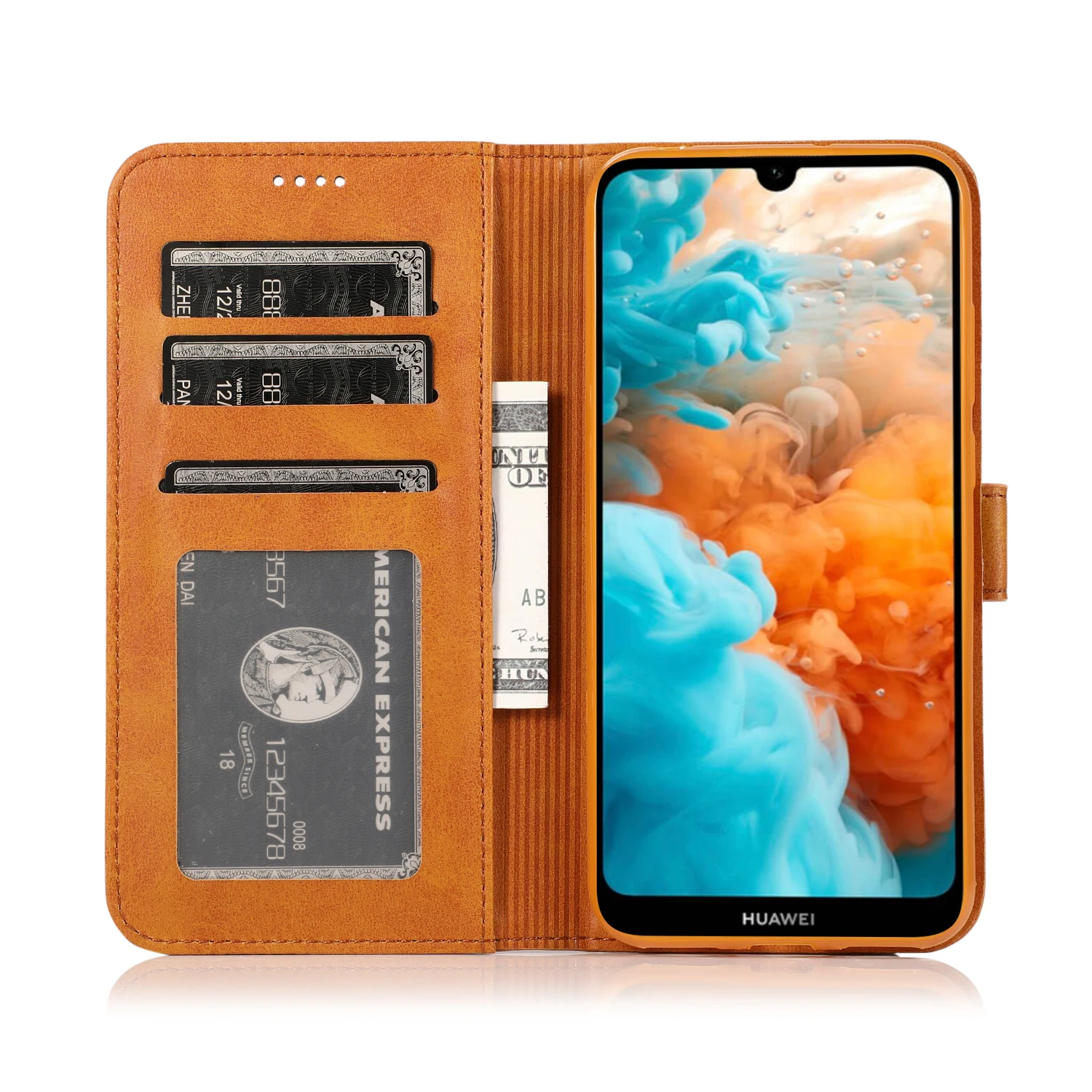 Кожаный чехол для Honor 8A 7A 7C 9X Pro 8S 10i 10 Lite 8X 8C Чехол-книжка чехол на huawei P30 P20 Lite Y6 Y7 Prime Y5