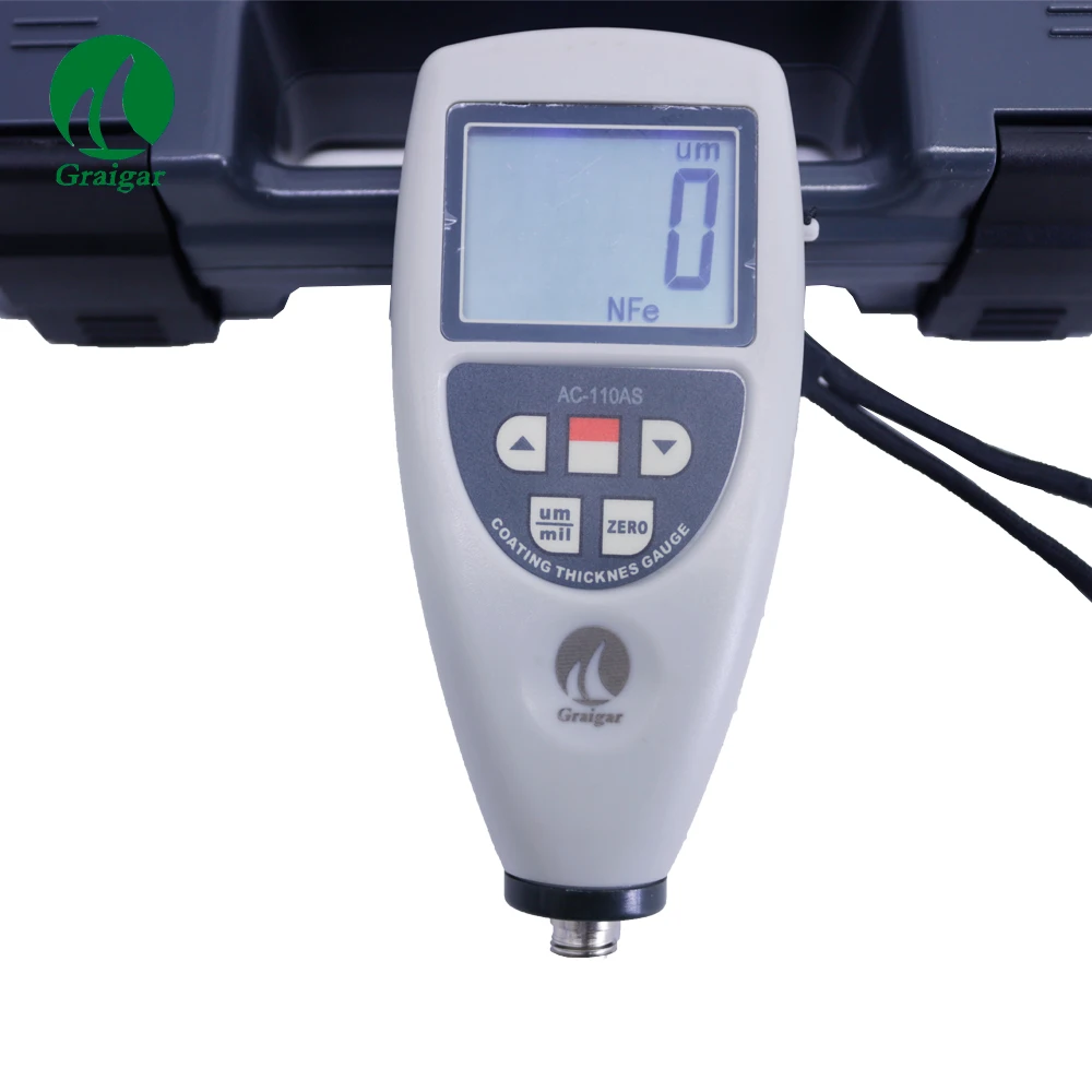 

AC-110AS Coating Thickness Gauge Thickness Meter Measuring Range 0-1250 um