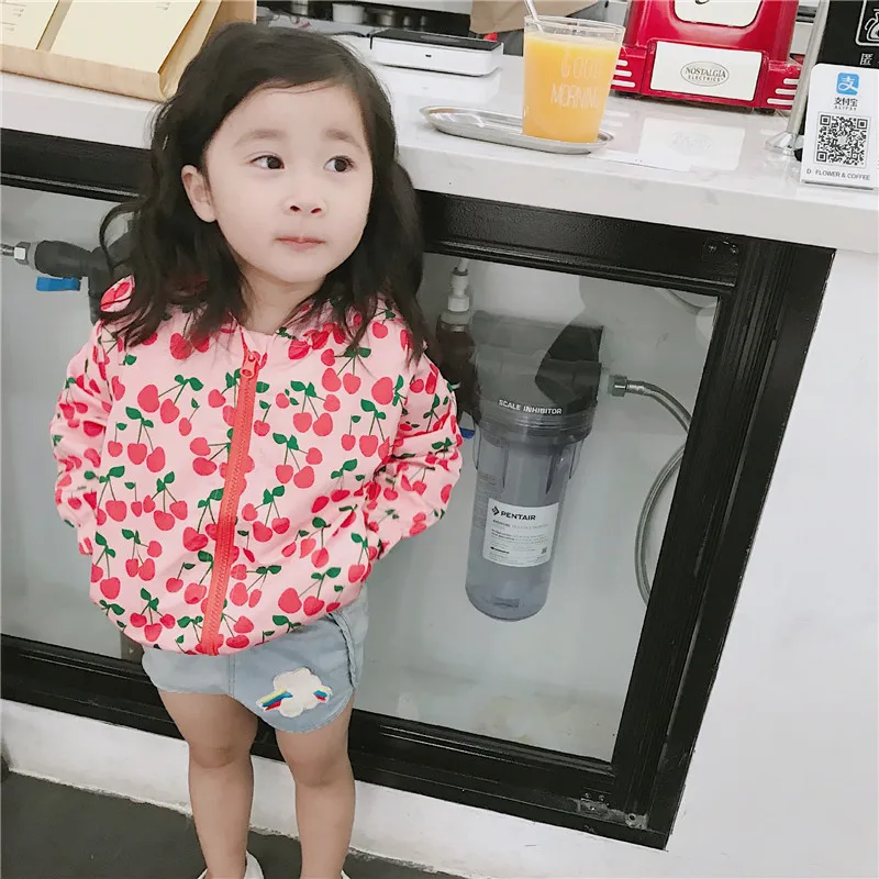 Tonytaobaby осенняя одежда новый стиль милое пальто для маленьких девочек розовое